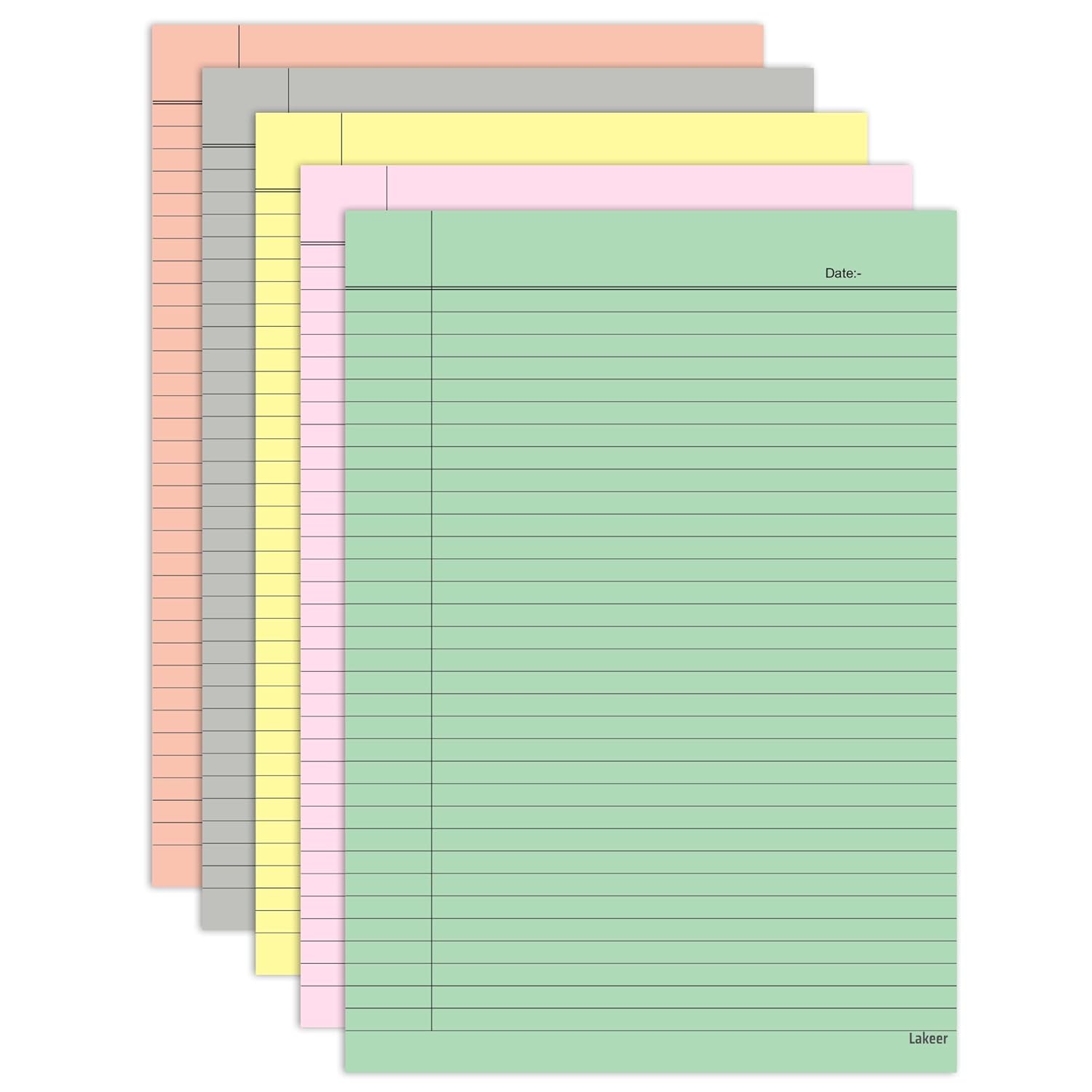 A4 Ruled Multicolor Ruled Sheet A4 Ruled Multicolor Ruled Sheet