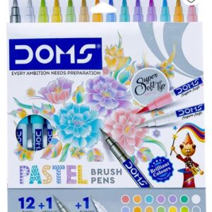 DOMS Pastel Brush Pen in 14 shades