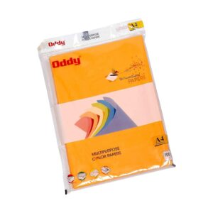 Oddy A4 Size Fluorescent Paper Orange