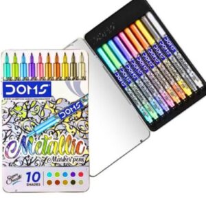 Doms Metallic Marker Pen - 10 Shades