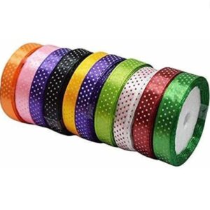 Dotted Satin Ribbon