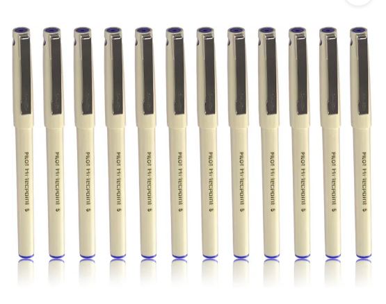 Pilot Light Gray Roller Pen blue Pilot Light Gray Roller Pen blue