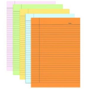 A4 Coloured Both Side Ruled - Pack of 20 Sheets