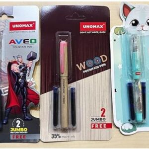 Unomax  Fountain Pen in Blister Pack with MRP 100
