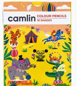 Camlin Colour Pencil in 10 & 12 Shades