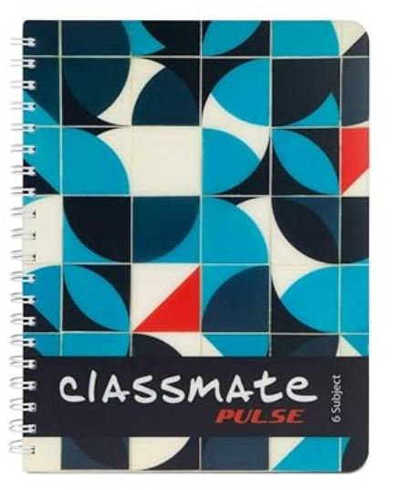 Classmate Unruled Spiral Notebook 160 pages