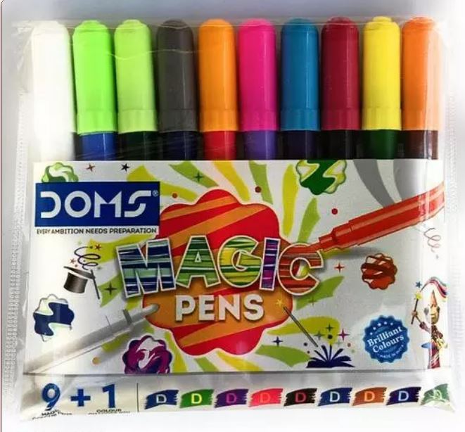 DOMS Magic pen 9+1-Shades Mini-Magic Pens