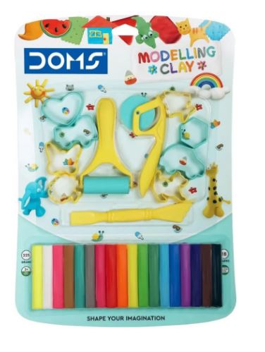 DOMS Modelling Clay 18 shades