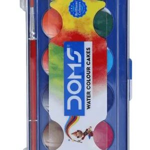DOMS Water Colour Cakes 30 mm in 12 & 24 & 36 Shades