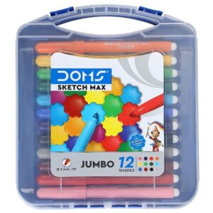 Doms Max Jumbo Sketch Pen in 12 Shades