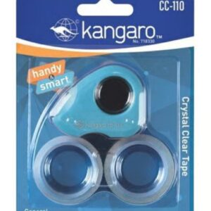Kangaro Crystal Clear Tape Dispenser